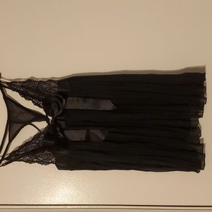 Black Chiffon Babydoll